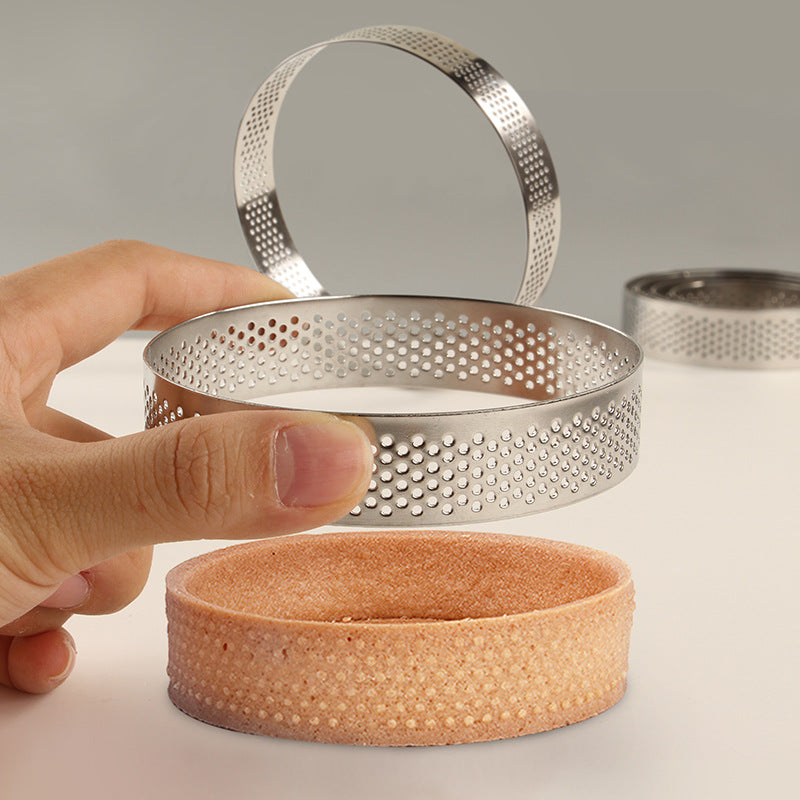 8CM Diameter Round 304 Stainless Steel Mousse Cake Ring Pastry Mold (BPA-Free, No FDA) 8CM Diameter Round 304 Stainless Steel Mousse Cake Ring Pastry Mold (BPA-Free, No FDA)